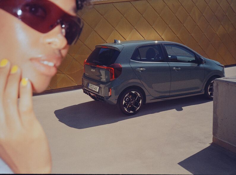 KIA PIANTO campaign featuring lifestyle visuals by Andreas Hempel, with creative retouching by RECOM