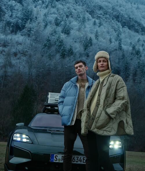 SÉBASTIEN STAUB: PORSCHE Winter TEQ Shoot for Grabarz & Partner in wintery Slovenia
