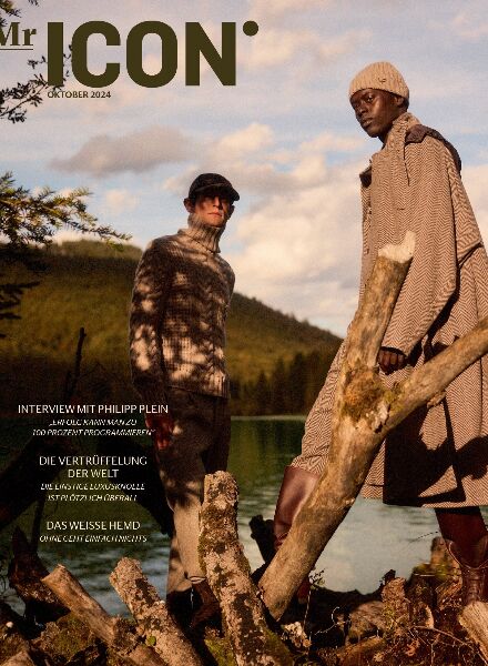 MR ICON Men's Fashion Editorial von MAX VON TREU - Styling von Kathrin SEIDEL und Grooming Sabine HÖGERL c/o BIGOUDI