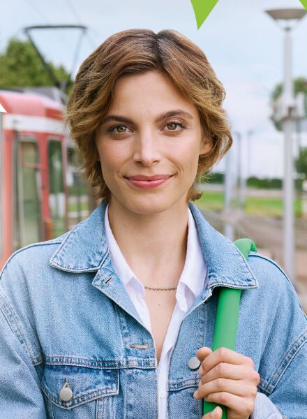 D-TICKET NRW - campaign featuring models by BRÜDERCHEN & SCHWESTERCHEN