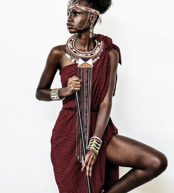 'Maasai Warriors Woman' - as seen by Andrea VARANI c/o KRISTINA KORB