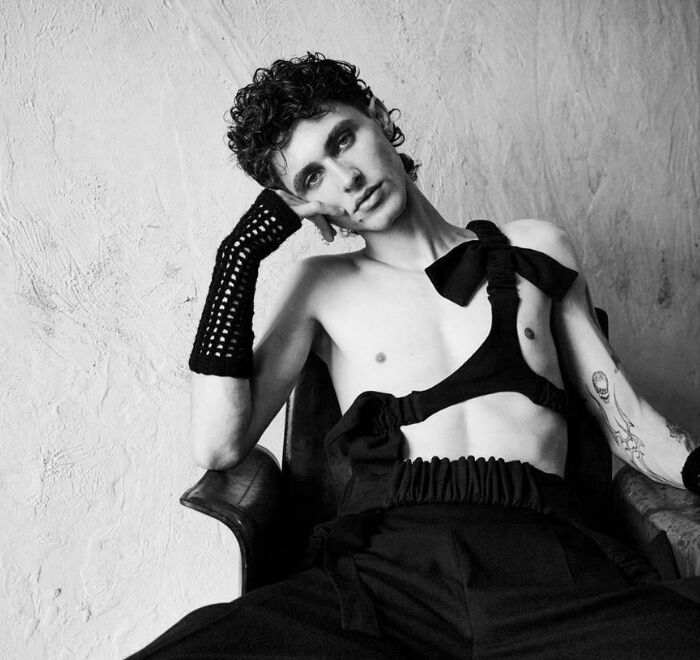 Andrin S. - the portraits of the male model by photographer Oliver RUST c/o VISUALEYES ARTISTS
