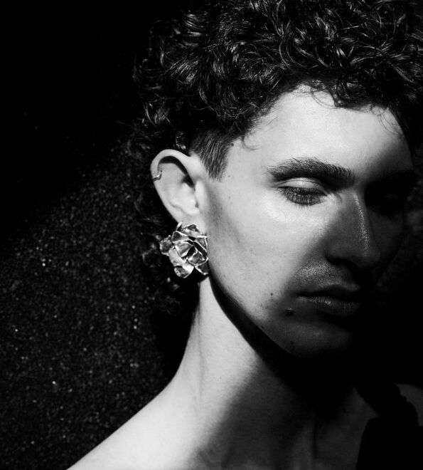 Andrin S. - the portraits of the male model by photographer Oliver RUST c/o VISUALEYES ARTISTS