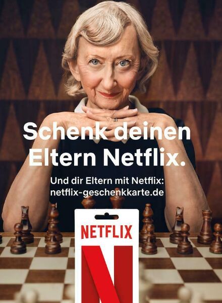 'Schenk Deinen Eltern Netflix' - Markus MUELLER c/o VISUALEYES ARTISTS fotografierte die Geschenkkarten-Kampagnenmotive für NETFLIX, ein Best of der Kampagne aus 2023 für Euch auf GoSee.News