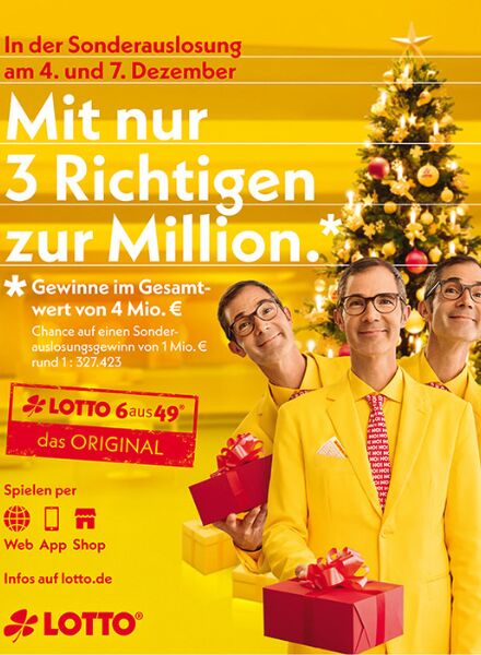 With only 3 right numbers ...' - ROBERT WESTRICH photographs testimonial Ernst Glück for LOTTO