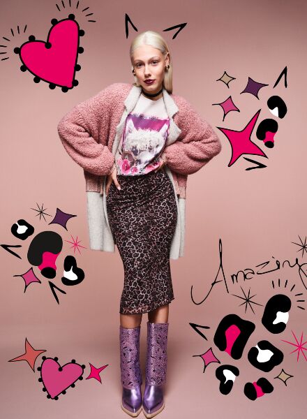 'WEAR YOUR OPTIMISM!' - CARTOON Fashion Rebranding with Dirk BADER (photos) and Jana ZABARSKA (styling) c/o AVENGER TEAM for Image Spy