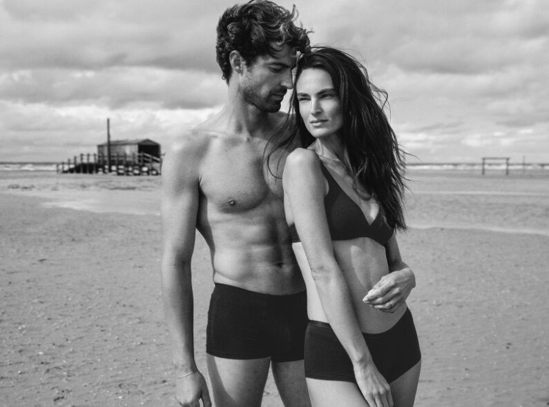 "Pure luxury on skin" - Patrick HOUI photographed for HANRO, the campaign was produced by SPEEDBALL PRODUCTIONS