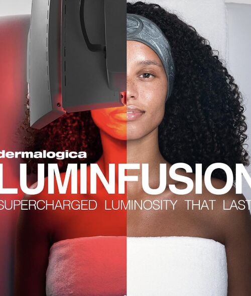 Supercharged luminosity that stays .... Mark GRGURICH c/o KRISTINA KORB fotografiert die DERMALOGICA Luminfusion Kampagne