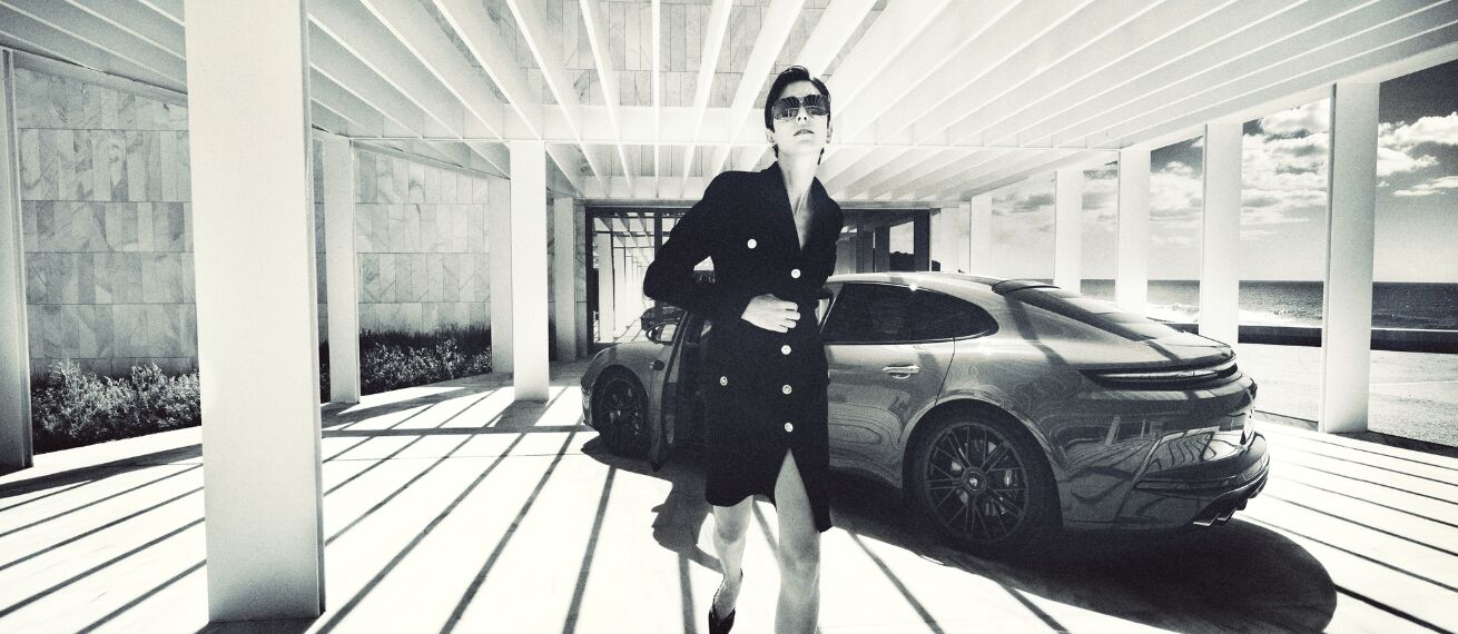 HOLGER WILD presents 'Helio' – A Personal Project with a Porsche Panamera and Model Angeliki Tsionou
