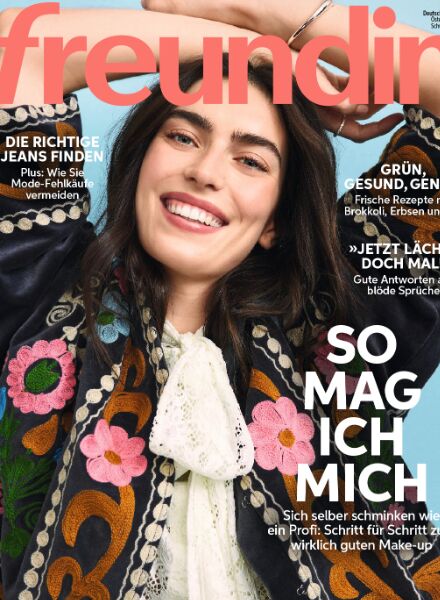 FREUNDIN Beauty Editorial, photographed on Gran Canaria, and FREUNDIN Fashion/Jeans Editorial plus Cover – two productions by fashion and beauty photographer RAMONA REUTER for you on gosee.news