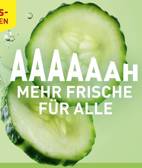 “More Freshness for Everyone” - ALDI campaign with crisp stills by Christian LOHFINK c/o UPFRONT