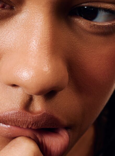 'A short chain of amino acids that helps support healthy skin' - Betina DU TOIT c/o LGA MANAGEMENT photographs the current campaign for the beauty experts at RHODE