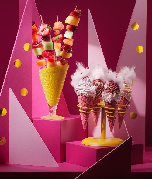 BUFFET MAGAZINE mit kunterbunten Set Designs von Linnea Apelqvist c/o AGENT MOLLY & CO