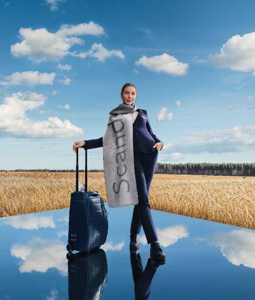 SAS – Scandinavian Airlines - eyecatching campaign by AI artist Stefanie LÖWENSTEIN c/o AGENT MOLLY & CO