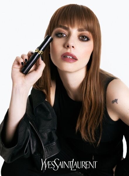 Byron MOLLINEDO c/o KRISTINA KORB photographs singer Annalisa for YSL Beauty