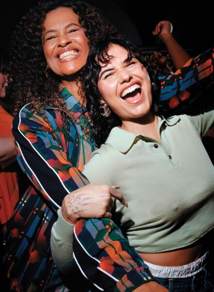 'Mother's Pride' - Ewen SPENCER c/o LGA MANAGEMENT photographed Swedish singer Neneh Cherry and her daughter and equally successful singer Mabel McVey for THE SUNDAY TIMES STYLE