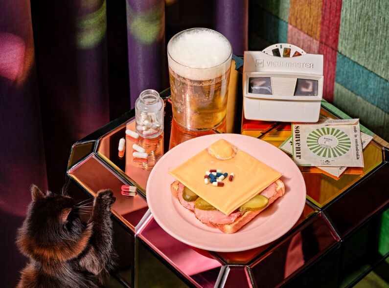 'AI CATS AND BUNNIES' - personal work by photographer Tina STURZENEGGER c/o VISUALEYES ARTISTS