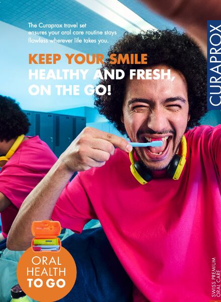 CURAPROX 'ORAL HEALTH TO GO' - Photos Oliver RUST c/o VISUALEYES ARTISTS