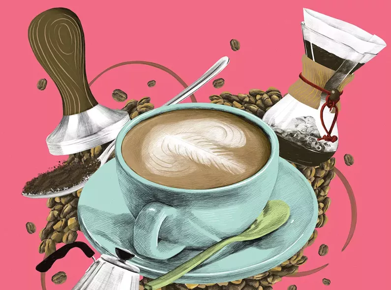 Stylist Magazine x Baileys by illustrator Paul Ryding c/o MAKING PICTURES