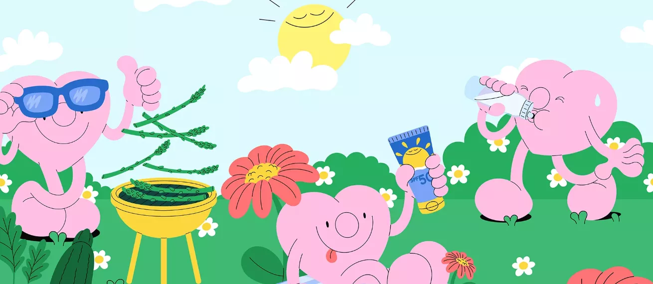 Get ready for summer: 22 ways to reset your health this spring! Editorial by THE TELEGRAPH with illustrations by Jess Lee c/o MAKING PICTURES