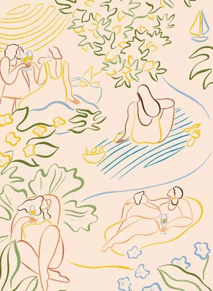 ‘Carefree’ - brand new illustrated series titled by Florida based Maggie Stephenson c/o MAKING PICTURES