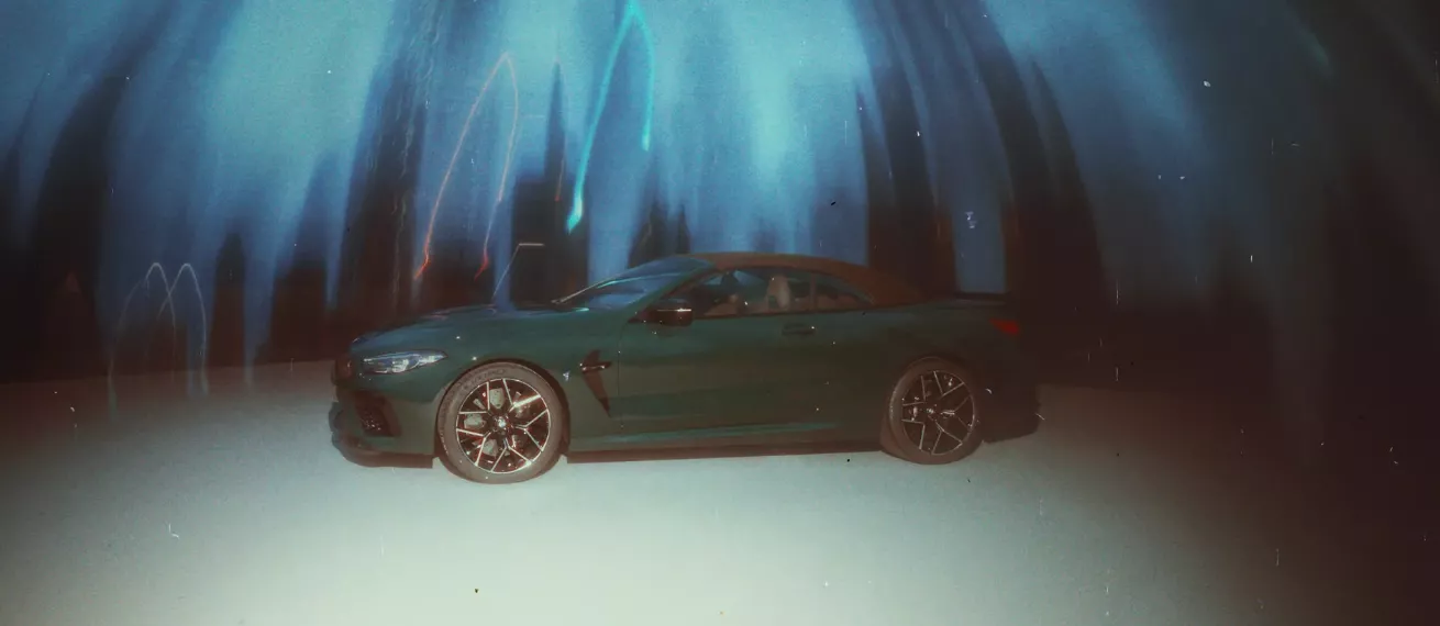 ANKE LUCKMANN : Creative Worlds between LA, NYC and BCN – A Day in the Studio with Gybow and the BMW M8 Convertible