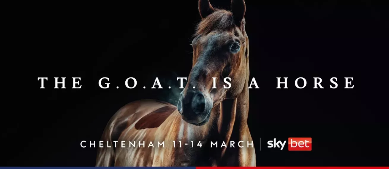 SOOTHING SHADE präsentiert 'The G.O.A.T. is a Horse' Kampagne für SKY BET mit pferdestarken Fotos von Thomas Prior und ist Aussteller auf der UPDATE 25 BERLIN