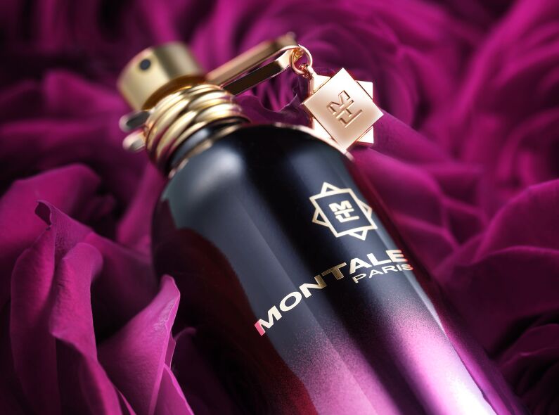 Elias AMARI c/o VISUALEYES ARTISTS photographs two stills for MONTALE PARFUME, Paris