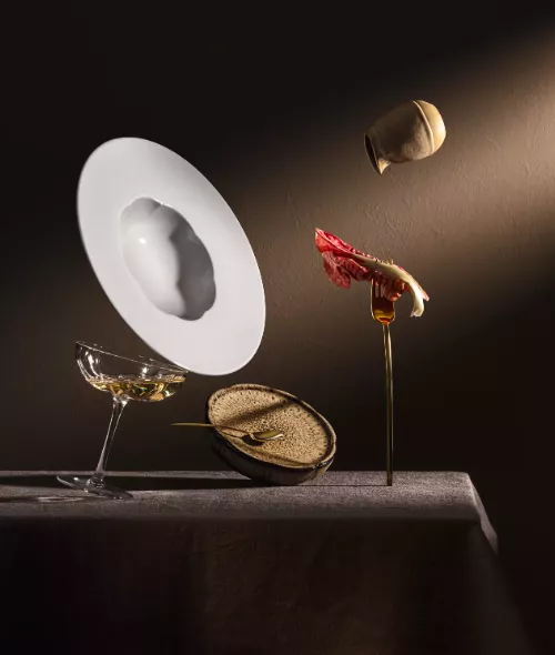 Poetry in every piece of tableware - Claudia GOEDKE c/o STILLSTARS photographs the award-winning Rosenthal line Sonetto