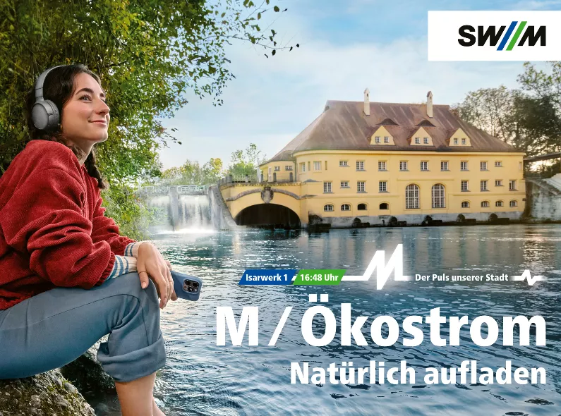 SWM Ökostrom Kampagne und Personal Project 'Glamping' von Stefanie AUMILLER c/o NEUBAUERSCHWARZ