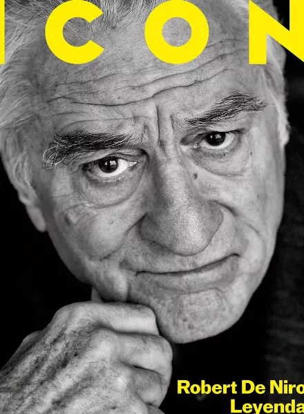 ICON MAG launches U.S. edition with Robert De Niro on the cover, photographed by CHARLIE GRAY c/o LGA MANAGEMENT