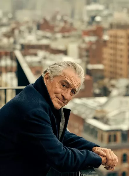 ICON MAG launches U.S. edition with Robert De Niro on the cover, photographed by CHARLIE GRAY c/o LGA MANAGEMENT