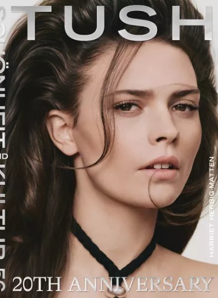 20 Jahre TUSH Magazin, wir feiern mit Cover Girl Harriet Herbig-Matten - finalisiert wurde das 56te Cover samt Strecke von der Postproduktion ONE HUNDRED BERLIN