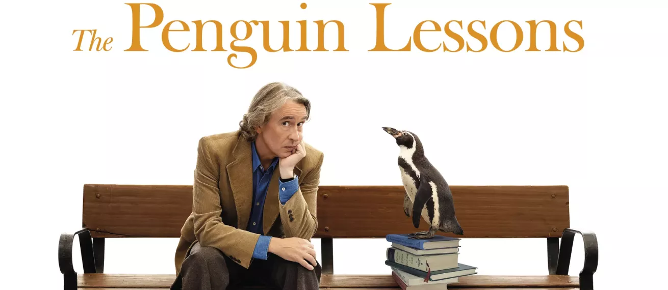 Charlie GRAY c/o LGA MANAGEMENT photographs the film posters for THE PENGUIN LESSONS, now in cinemas!