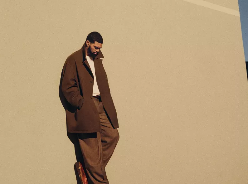 Caleb Williams, Next Generation Quarterback und Cover-Star des ESQUIRE Magazins - fotografiert von Ben WELLER c/o LGA MANAGEMENT