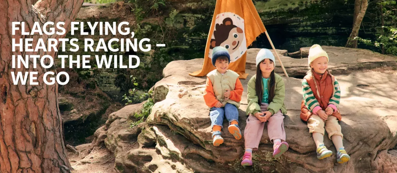 RAW & REAL - AFFENZAHN Kids Accessoires Outdoor Kampagne von Stefan GROSSJOHANN c/o Double T