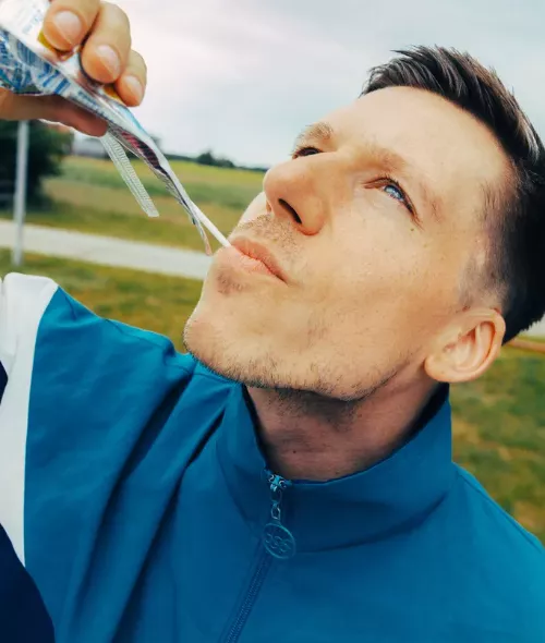 Sophie Schwarzenberger photographs comedian Björn von Morgenstern