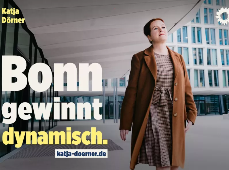 'Bonn gewinnt ...' - Meike KENN c/o JULIA WALDMANN fotografiert die Wahlkampagne für die Bündnis 90/Die Grünen-Kandidatin Katja Dörner
