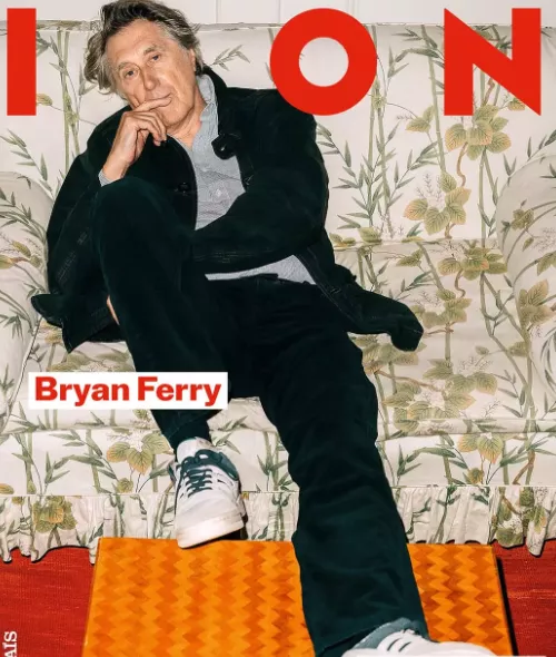 'Emperador' - Bryan Ferry auf dem Cover der ICON SPAIN, fotografiert von Charlie GRAY c/o LGA MANAGEMENT