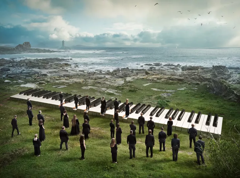 'Together in Harmony' & 'The Marriage' - neues Artwork von Erik Johansson c/o AGENT MOLLY & CO