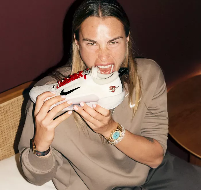 Tennis-Star Aryana Sabalenka backstage bei den French Open 2025 - Fotos Jonas Unger c/o BIRD PRODUCTION