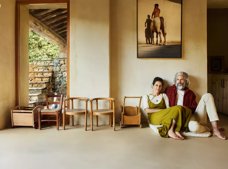 'Heavenly grounded' - Photographer Ramona Reuter visited the vegan Hotel i PINI in Tuscany for Conde Nast Traveller