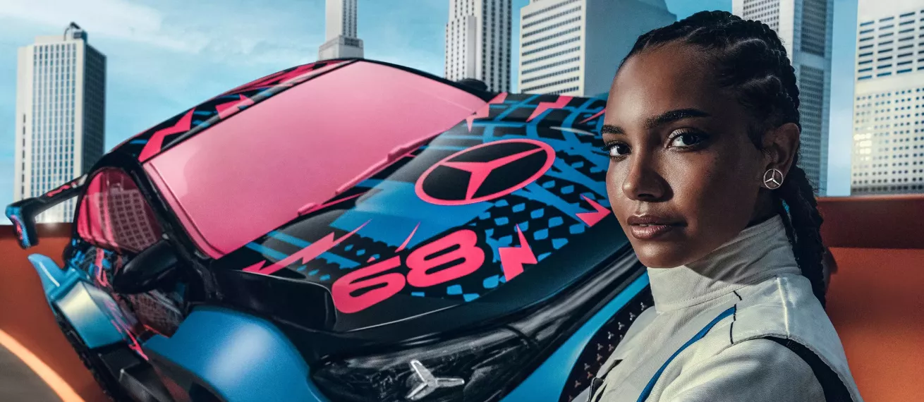 'Play Beyond Limits': Mercedes-Benz & Hot Wheels als futuristisches Roadmovie, shot by ROOYTWINS