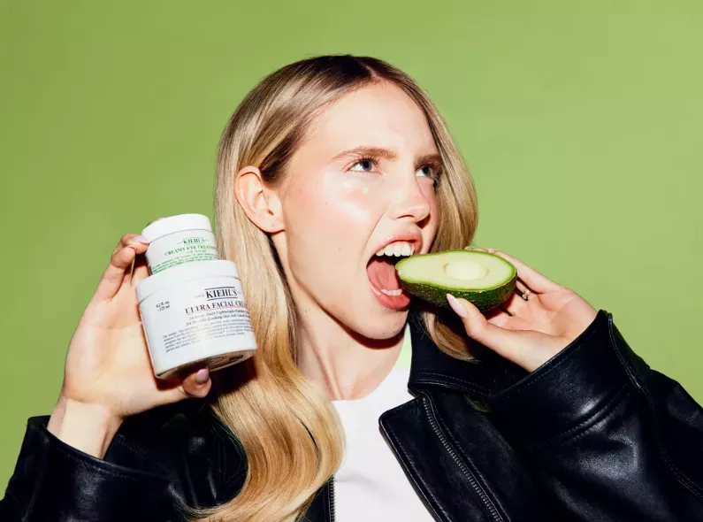 Singer LINA is now a KIEHL'S brand ambassador - she was photographed by Maximilian KÖNIG c/o DOUBLET T Photographers for KIEHL'S c/o L'OREAL