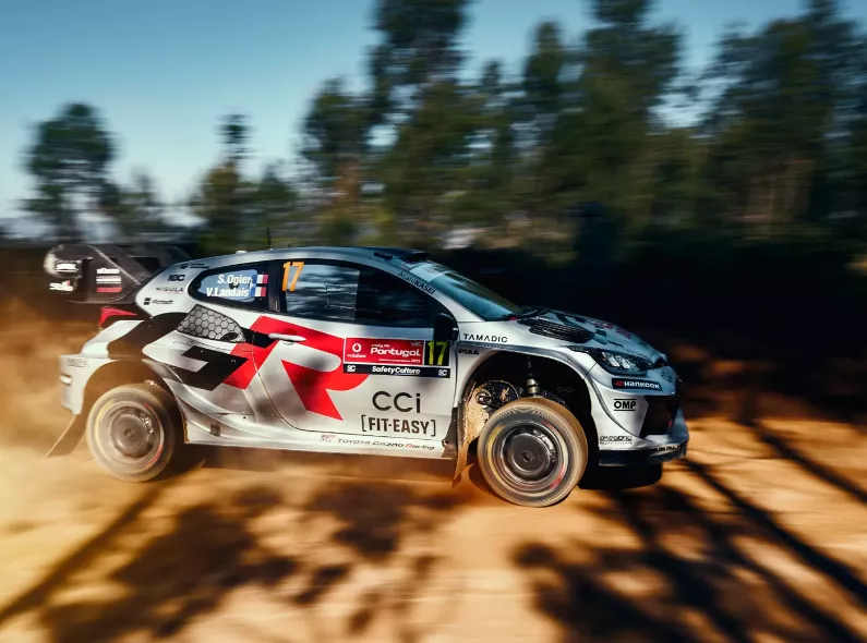 THOMAS SCHORN photographs adrenaline-charged key visuals for HANKOOK TIRE GLOBAL as part of the FIA WORLD RALLY CHAMPIONSHIP (WRC)