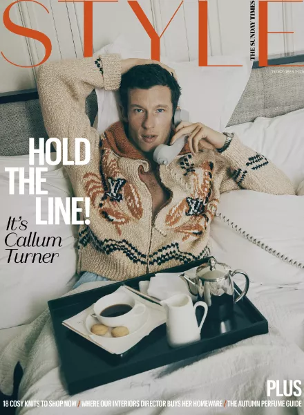 Hold the line, it's Callum Turner! - Ben WELLER c/o LGA MANAGEMENT fotografiert den smarten Schauspieler für THE SUNDAY TIMES STYLE