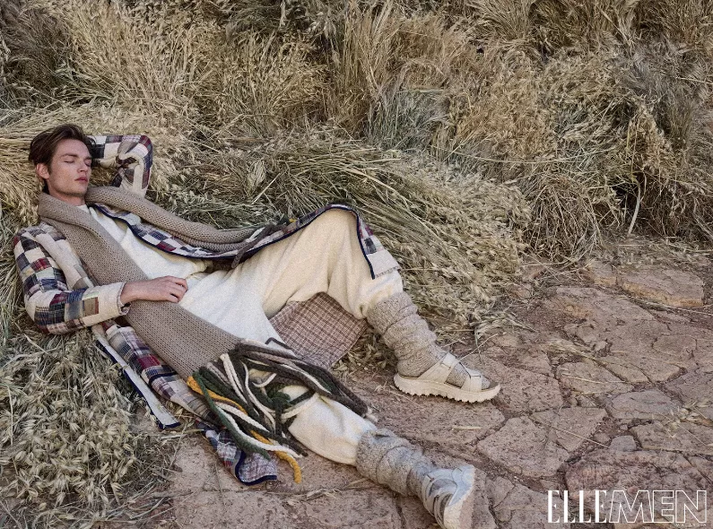 NEUBAUERSCHWARZ presents the cover editorial 'Morocco Traveller' - photographed by Michael Munique for ELLE Men Malaysia