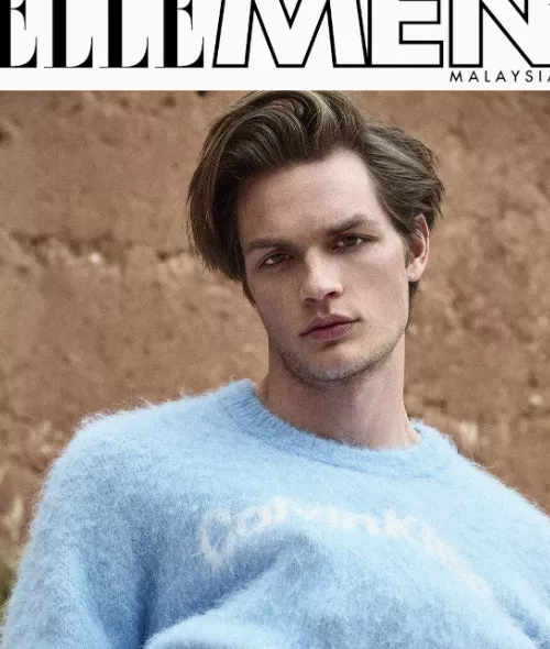 NEUBAUERSCHWARZ presents the cover editorial 'Morocco Traveller' - photographed by Michael Munique for ELLE Men Malaysia