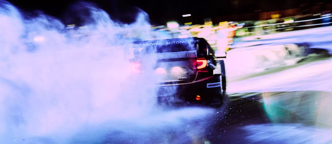 THOMAS SCHORN photographs adrenaline-fueled key visuals for HANKOOK TIRE GLOBAL during the FIA WORLD RALLY CHAMPIONSHIP (WRC)
