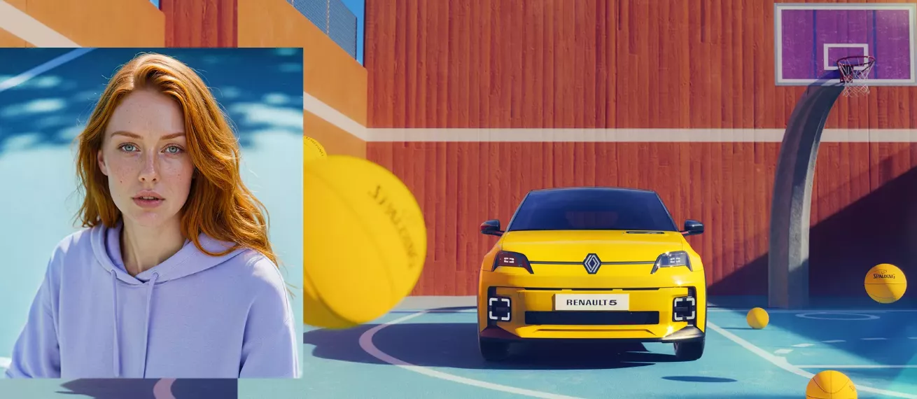 Renault 5 - a CGI + AI project by Dejan & Per c/o SEVERIN WENDELER